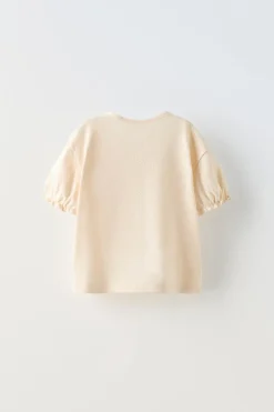 Niños ZARA 1½ - 6 Años·Camisetas|6 - 18 Meses·Camisetas<CAMISETA POINTELLE ROSA