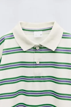 Niños ZARA 6 - 14 Años·Camisetas|6 - 14 Años·Camisetas<CAMISETA POLO RAYAS