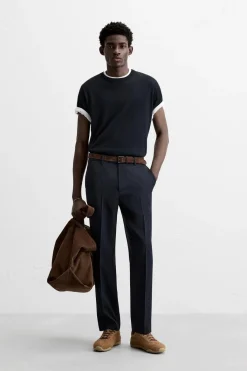 Best CAMISETA PUNTO 100% LANA LIMITED EDITION Hombre Jerséis / Chaquetas|Camisetas