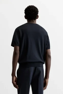 Best CAMISETA PUNTO 100% LANA LIMITED EDITION Hombre Jerséis / Chaquetas|Camisetas