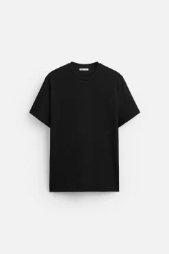 Clearance CAMISETA PUNTO ALGODÓN Hombre Jerséis / Chaquetas|Camisetas