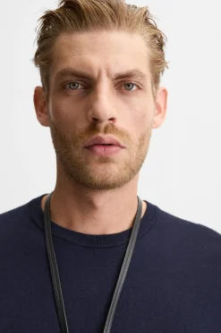 New CAMISETA PUNTO ALGODÓN - SEDA Hombre Camisetas