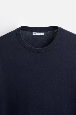 New CAMISETA PUNTO ALGODÓN - SEDA Hombre Camisetas