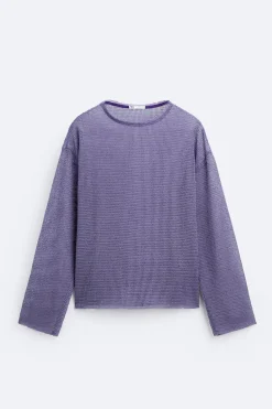 Outlet CAMISETA PUNTO CALADO Hombre Jerséis / Chaquetas