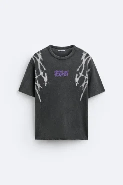 Discount CAMISETA PUNTO ESTAMPADO RELIEVE Hombre Jerséis / Chaquetas|Camisetas