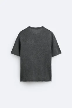 Discount CAMISETA PUNTO ESTAMPADO RELIEVE Hombre Jerséis / Chaquetas|Camisetas