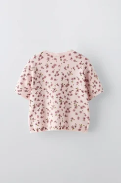 Niños ZARA 1½ - 6 Años·Punto|1½ - 6 Años·Camisetas<CAMISETA PUNTO FLORES