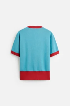 Outlet CAMISETA PUNTO JACQUARD ELEFANTE X HARRY LAMBERT Hombre Jerséis / Chaquetas|Camisetas