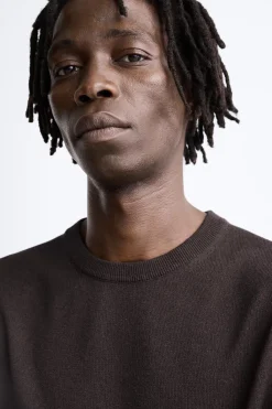 Best CAMISETA PUNTO LYOCELL - LINO Hombre Jerséis / Chaquetas|Camisetas