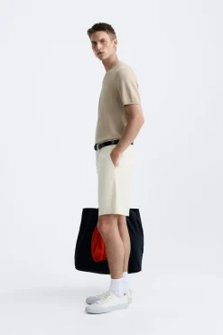 Best CAMISETA PUNTO MEZCLA VISCOSA Hombre Jerséis / Chaquetas|Camisetas