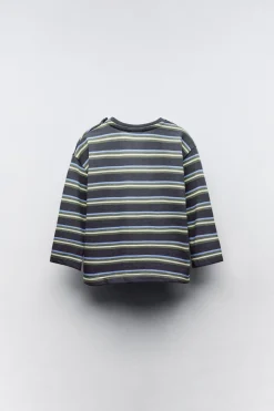 Niños ZARA 6 - 18 Meses·Camisetas|6 - 18 Meses·Camisas<CAMISETA RAYAS