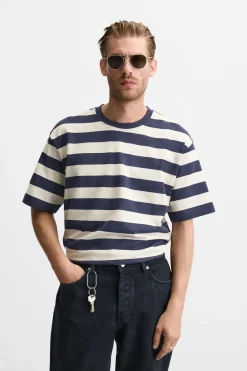 Best CAMISETA RAYAS Hombre Camisetas