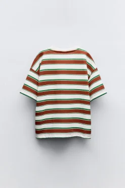 Niños ZARA 6 - 14 Años·Camisetas|6 - 14 Años·Camisetas<CAMISETA RAYAS