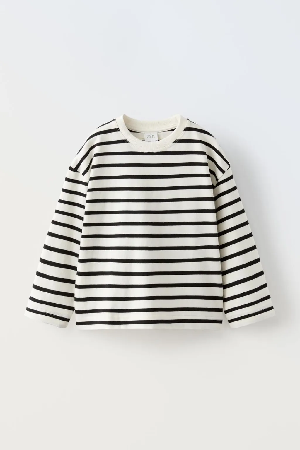 Niños ZARA 6 - 14 Años·Camisetas<CAMISETA RAYAS BORDADO