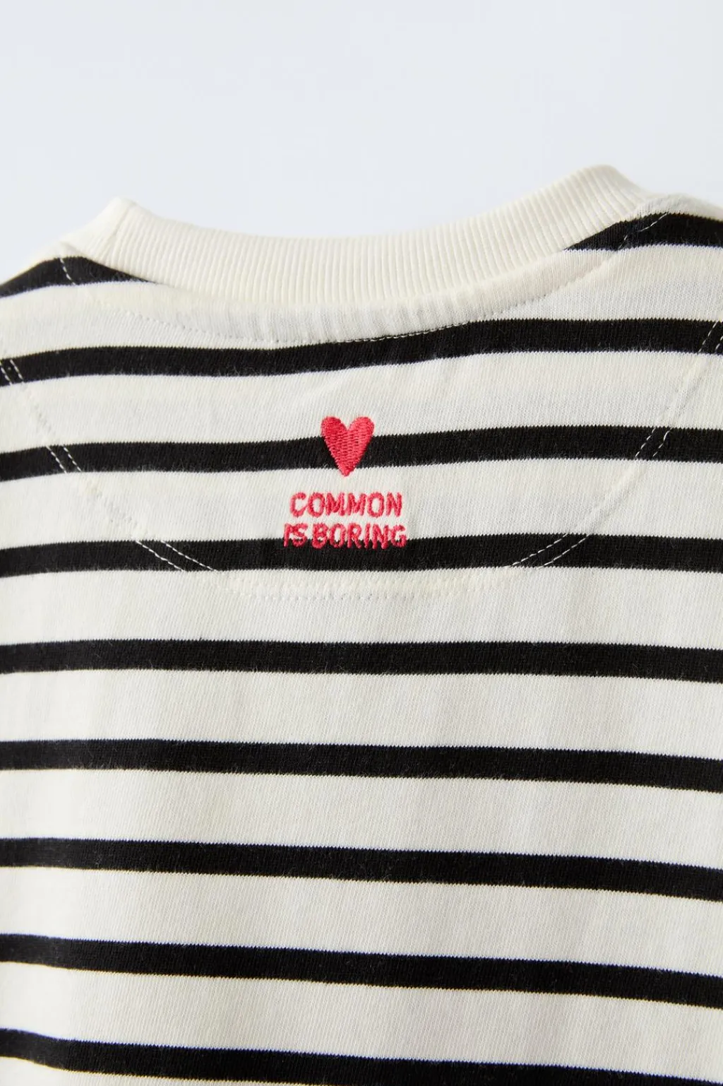 Niños ZARA 6 - 14 Años·Camisetas<CAMISETA RAYAS BORDADO