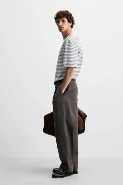 Fashion CAMISETA RAYAS CONTRASTE Hombre Camisetas