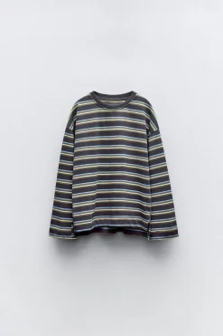 Niños ZARA 1½ - 6 Años·Camisetas|1½ - 6 Años·Camisetas<CAMISETA RAYAS DOBLES