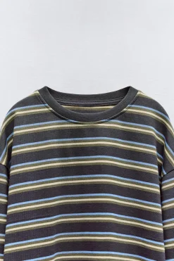 Niños ZARA 1½ - 6 Años·Camisetas|1½ - 6 Años·Camisetas<CAMISETA RAYAS DOBLES