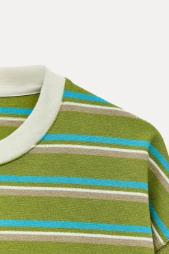 Hot CAMISETA RAYAS HEAVY COTTON Mujer Camisetas