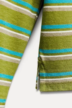 Hot CAMISETA RAYAS HEAVY COTTON Mujer Camisetas