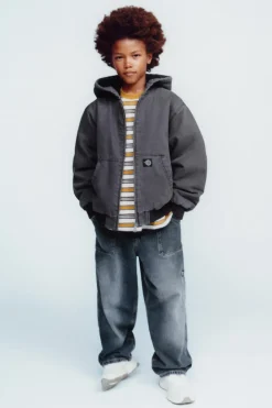 Niños ZARA 6 - 14 Años·Camisetas<CAMISETA RAYAS PARCHE