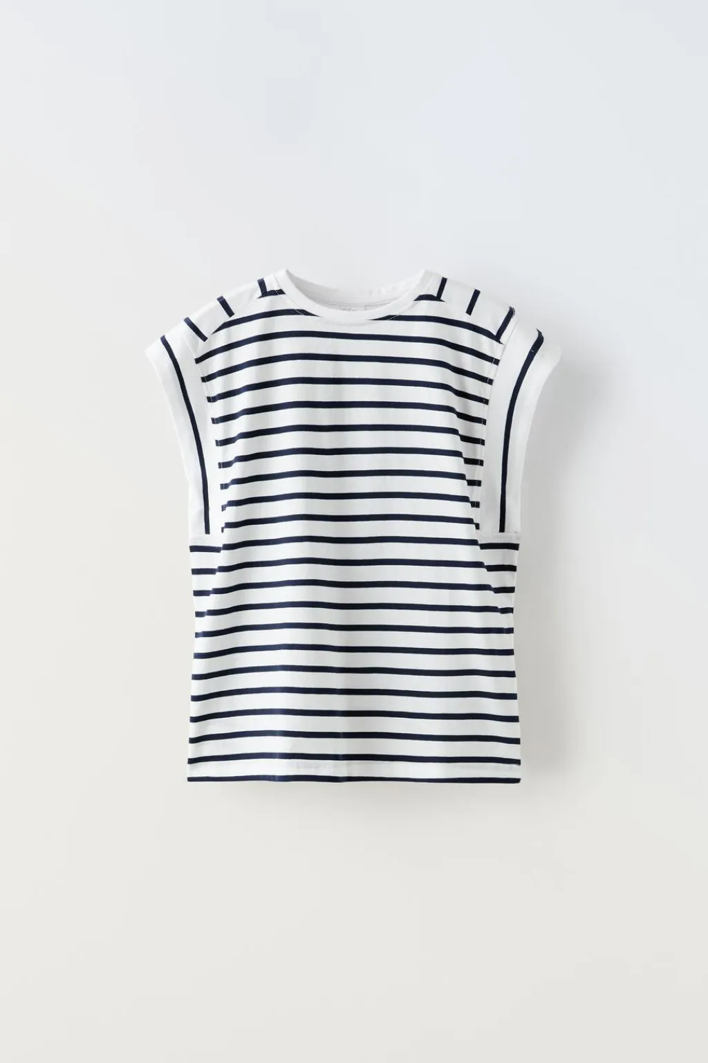 Niños ZARA 6 - 14 Años·Camisetas<CAMISETA RAYAS PESTAÑA