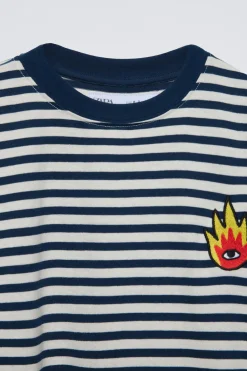 Niños ZARA 6 - 14 Años·Camisetas<CAMISETA RAYAS RICARDO-CAVOLO