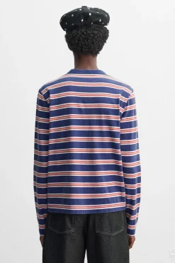 Outlet CAMISETA RAYAS X HARRY LAMBERT Hombre Camisetas