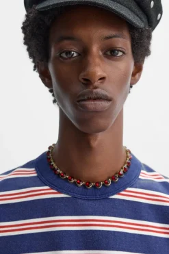 Outlet CAMISETA RAYAS X HARRY LAMBERT Hombre Camisetas