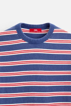 Outlet CAMISETA RAYAS X HARRY LAMBERT Hombre Camisetas