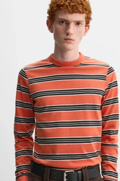 Outlet CAMISETA RAYAS X HARRY LAMBERT Hombre Camisetas