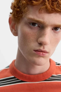 Outlet CAMISETA RAYAS X HARRY LAMBERT Hombre Camisetas