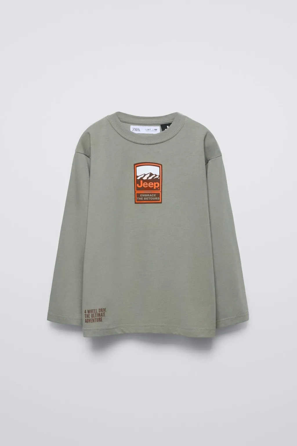 Niños ZARA 6 - 14 Años·Camisetas<CAMISETA RELIEVE JEEP ®