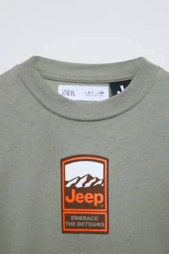 Niños ZARA 6 - 14 Años·Camisetas<CAMISETA RELIEVE JEEP ®