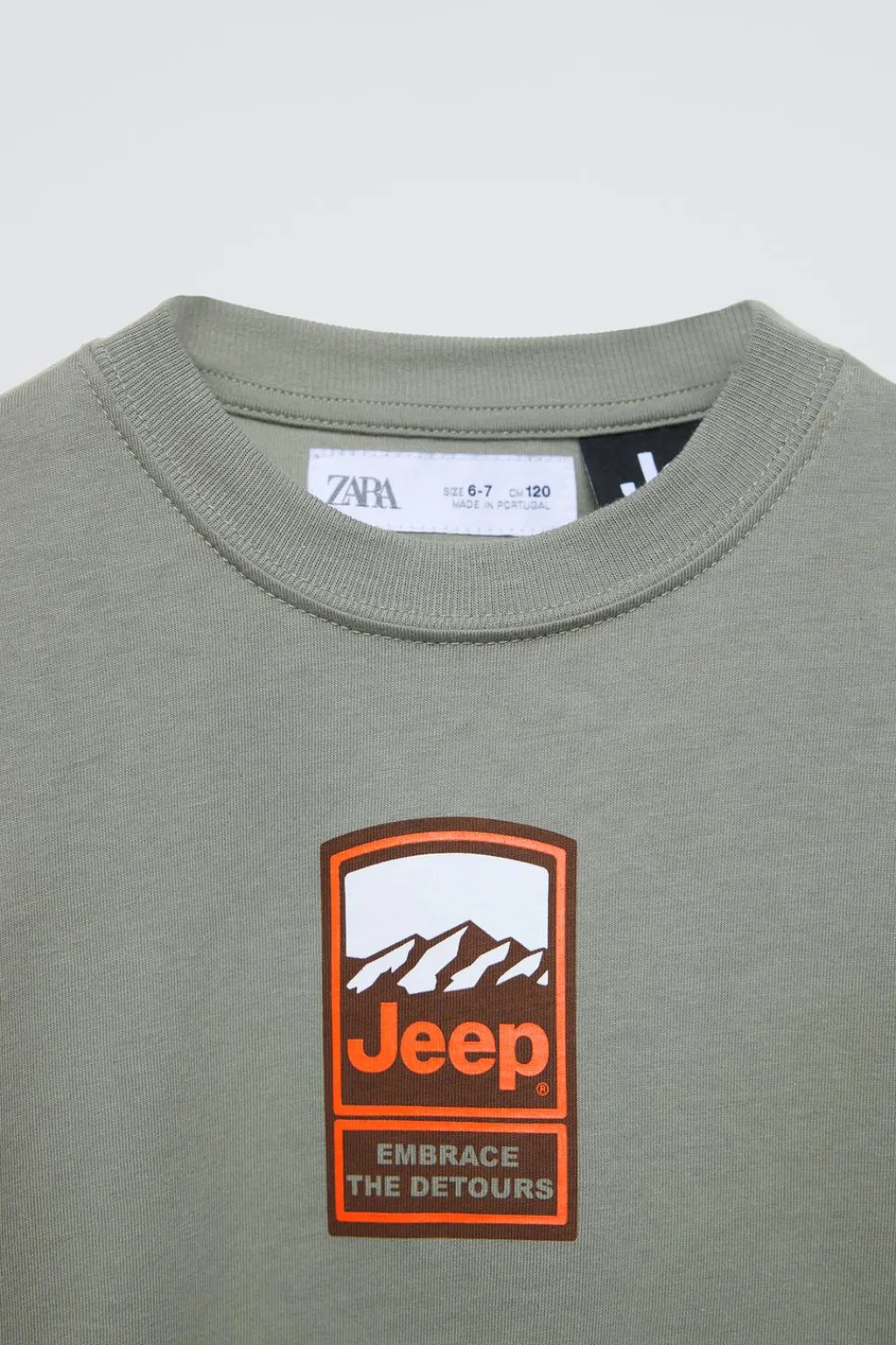 Niños ZARA 6 - 14 Años·Camisetas<CAMISETA RELIEVE JEEP ®
