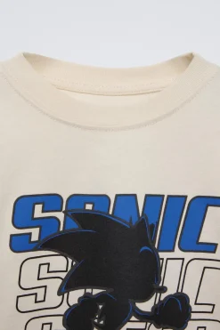 Niños ZARA 6 - 14 Años·Camisetas<CAMISETA RELIEVE SONIC © SEGA
