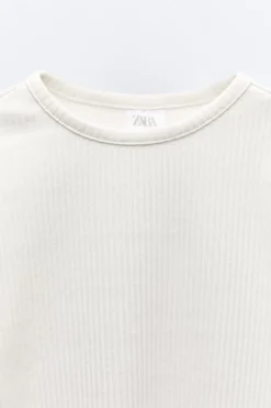 Niños ZARA 6 - 14 Años·Camisetas<CAMISETA RIB
