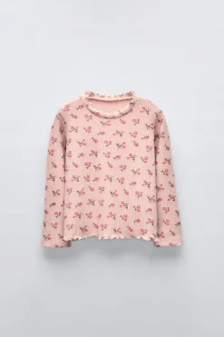 Niños ZARA 1½ - 6 Años·Camisetas|1½ - 6 Años·Total Look<CAMISETA RIB ESTAMPADA SOFT TOUCH