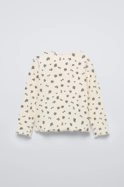 Niños ZARA 1½ - 6 Años·Camisetas<CAMISETA RIB ESTAMPADO