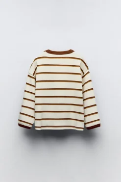 Niños ZARA 1½ - 6 Años·Camisetas|1½ - 6 Años·Camisetas<CAMISETA RIB RAYAS