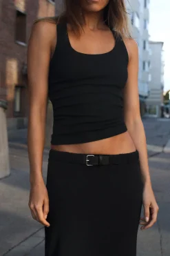 Discount CAMISETA RIB TIRANTES Mujer Tops / Bodies