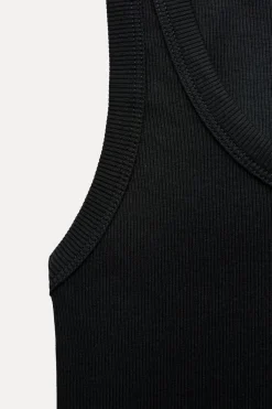 Discount CAMISETA RIB TIRANTES Mujer Tops / Bodies