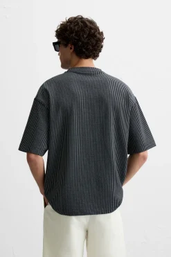 Best CAMISETA SEERSUCKER Hombre Camisetas