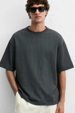 Best CAMISETA SEERSUCKER Hombre Camisetas