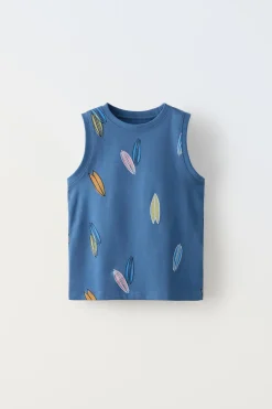 Niños ZARA 6 - 14 Años·Camisetas<CAMISETA SISA TABLAS SURF