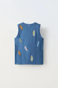 Niños ZARA 6 - 14 Años·Camisetas<CAMISETA SISA TABLAS SURF