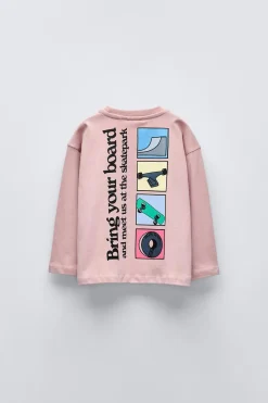 Niños ZARA 1½ - 6 Años·Camisetas|6 - 18 Meses·Camisetas<CAMISETA SKATE