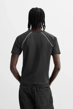 Clearance CAMISETA SLIM CONTRASTE Hombre Camisetas