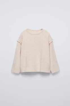 Niños ZARA 1½ - 6 Años·Camisetas|1½ - 6 Años·Total Look<CAMISETA SOFT TOUCH VOLANTES