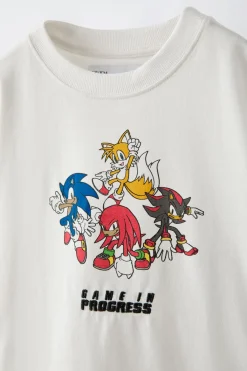 Niños ZARA 6 - 14 Años·Camisetas|6 - 14 Años·Camisetas<CAMISETA SONIC © SEGA
